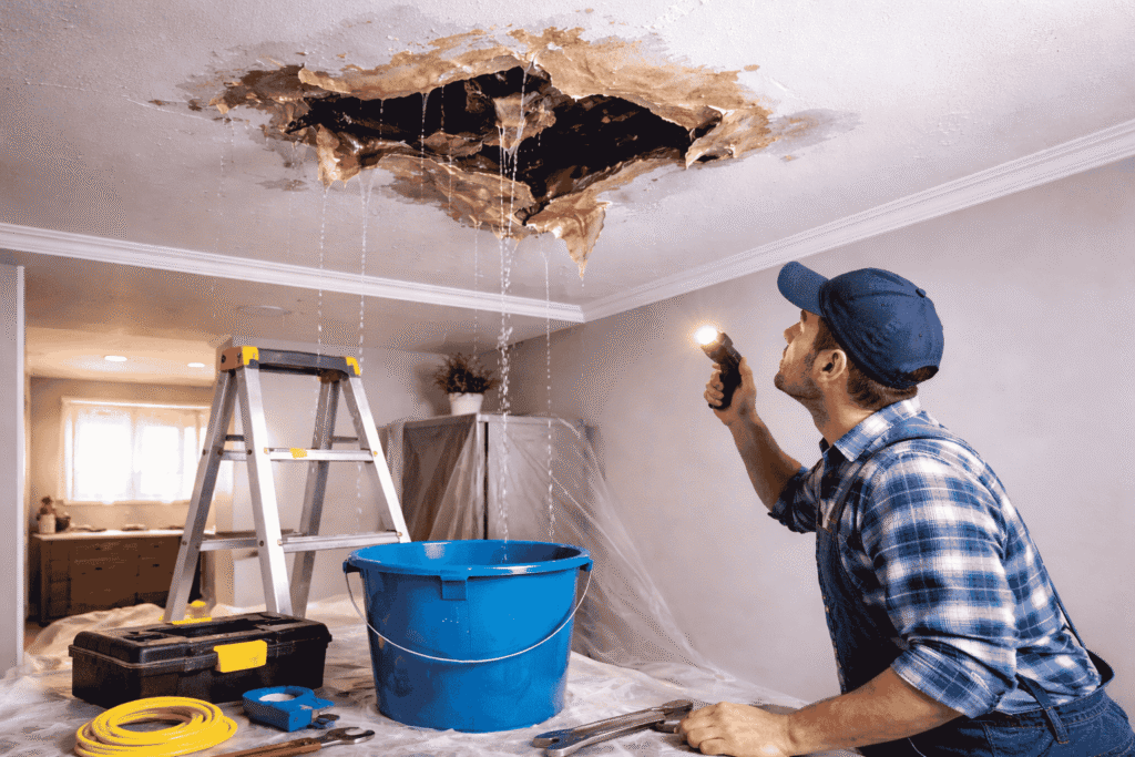 How Quickly Should You Call Someone for a Ceiling Water Leak Before Damage Spreads?
