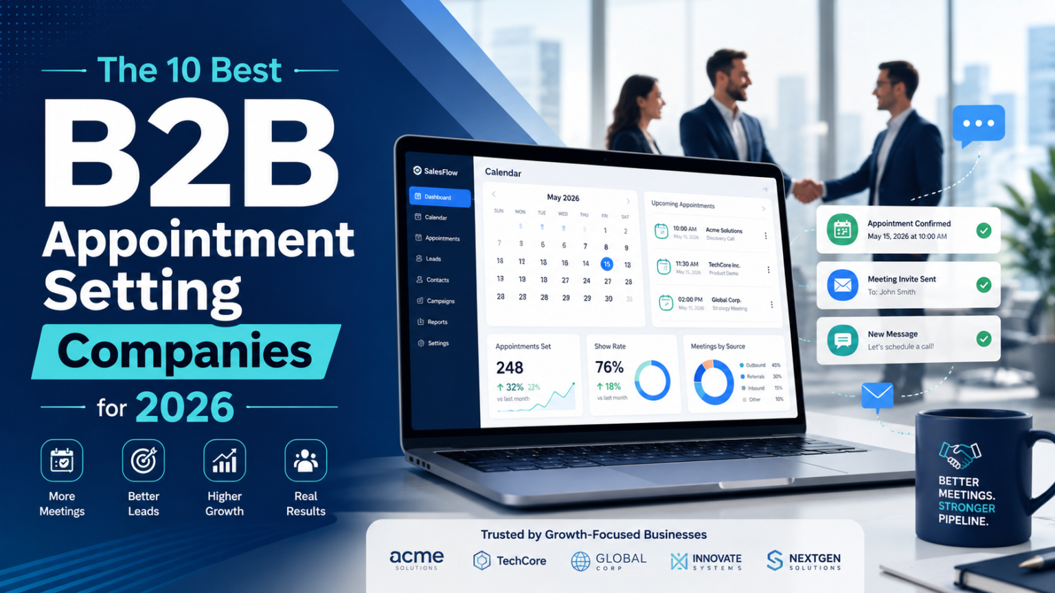 The 10 Best B2B Appointment Setting Companies for 2026