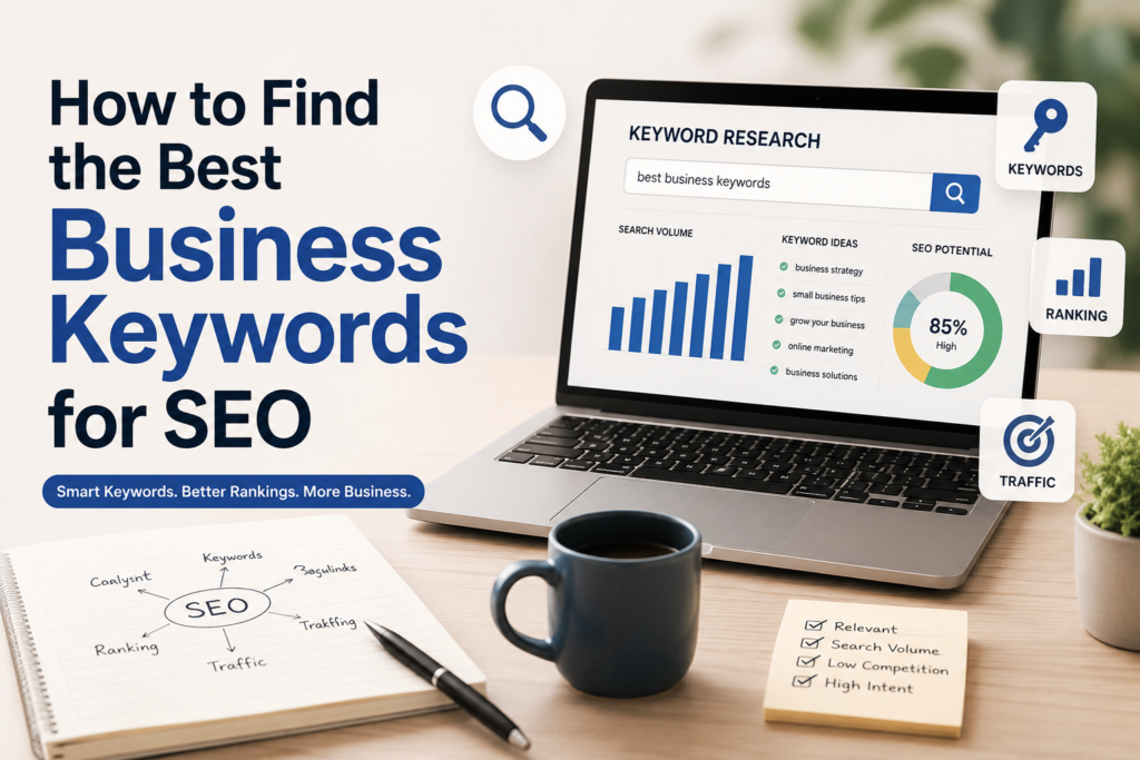 How to Find the Best Business Keywords for SEO How to Find the Best Business Keywords for SEOHow to Find the Best Business Keywords for SEO