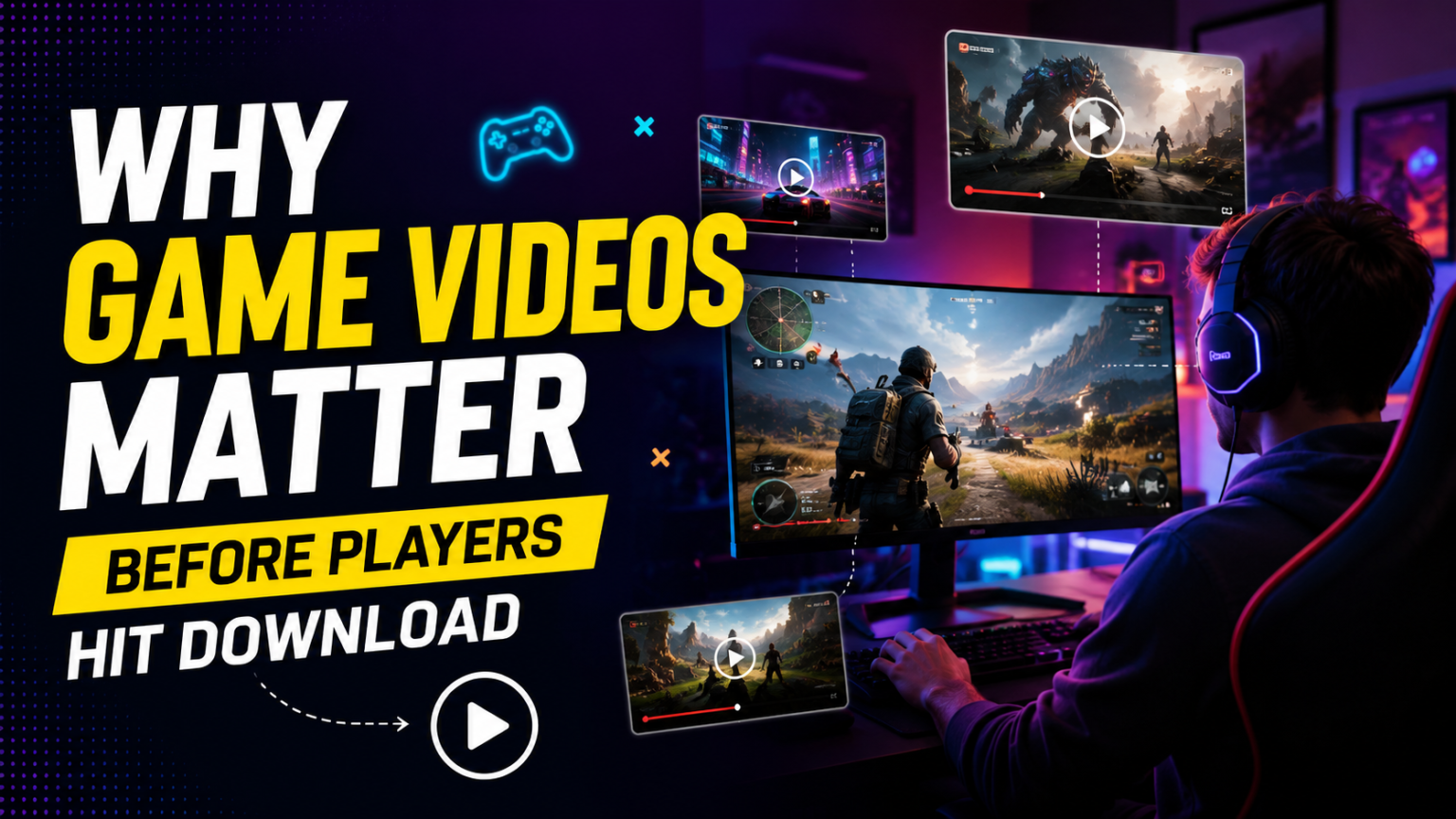 Why Game Videos Matter Before Players Hit Download