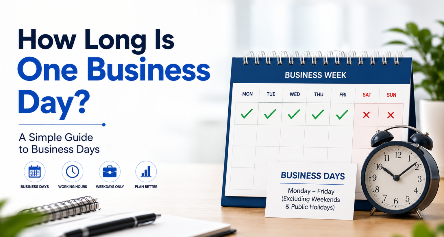 How Long Is One Business Day? A Simple Guide to Business Days How Long Is One Business Day? A Simple Guide to Business Days