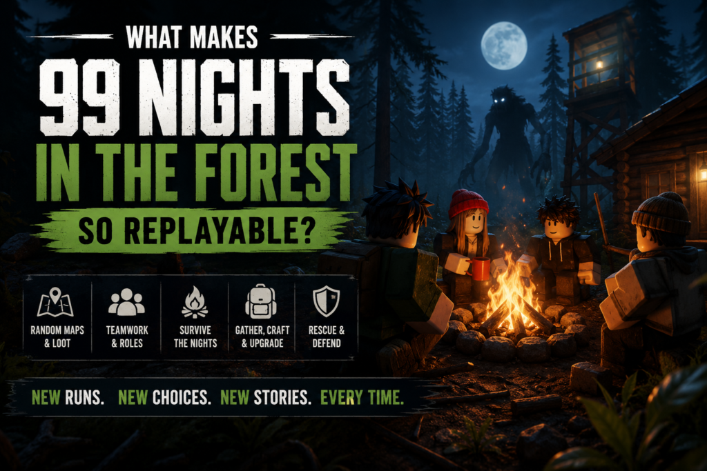 What Makes 99 Nights in the Forest So Replayable?