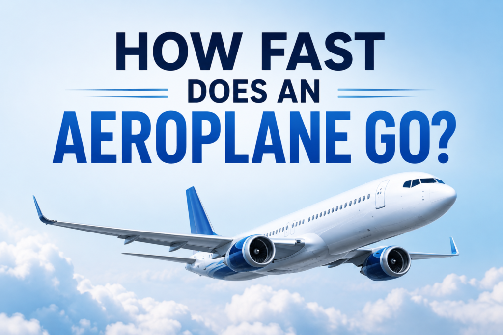 How Fast Does an Aeroplane Go? Commercial, Private & Fighter Jet Speeds